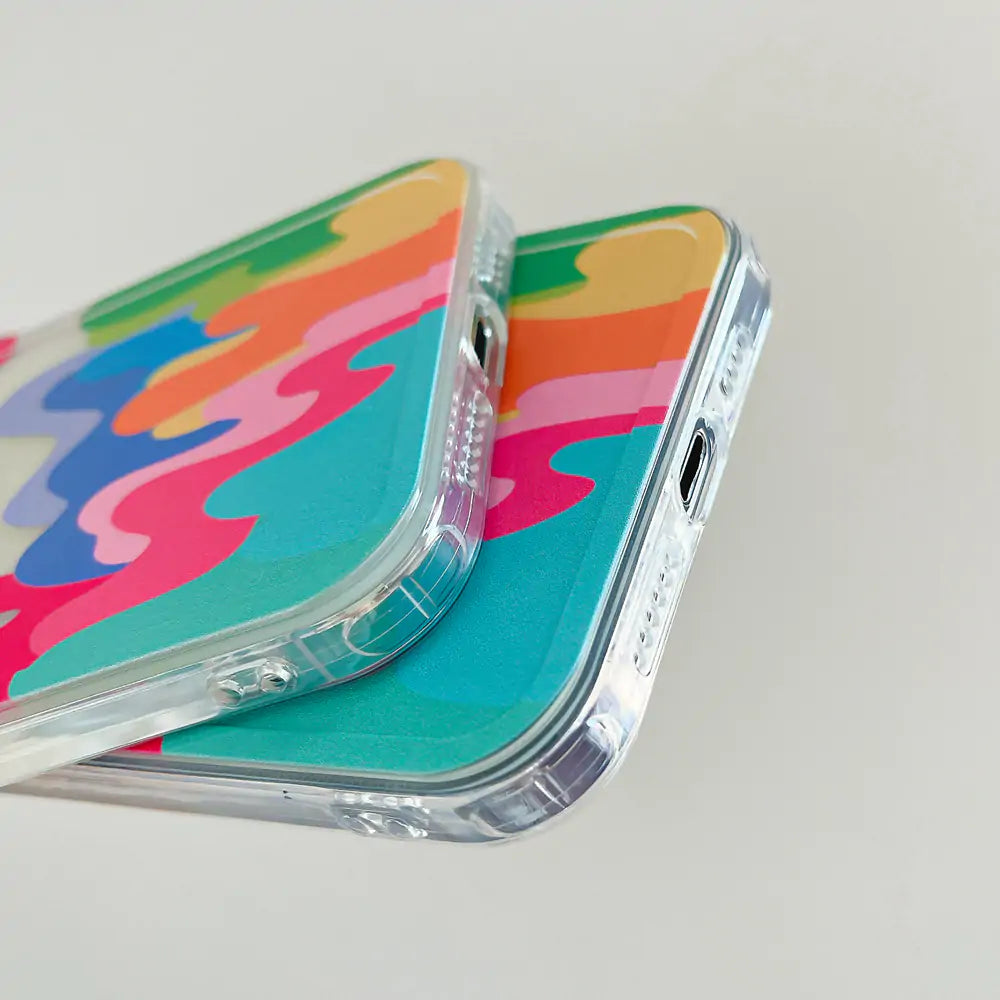 Reinforced rainbow phone case